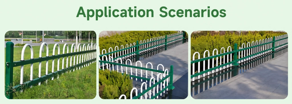U-Shape Galvanized Steel Lawn Application Scenarios