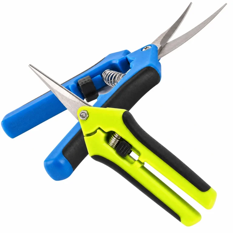 6.5 inch stainless steel and titanium gardening pruning shears precision hand snips wholesale