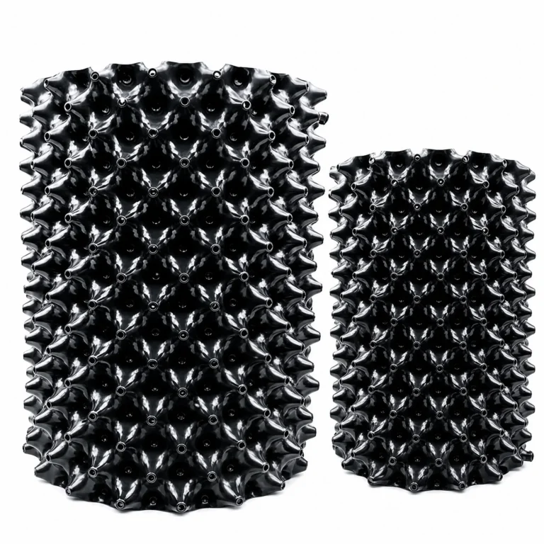 Black and white HDPE plastic air pruning containers for plant root propagation wholesale