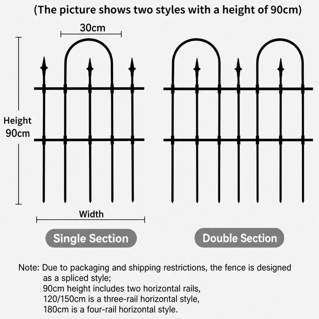 PE plastic coated steel garden trellis fence screen for climbing roses and vines shape